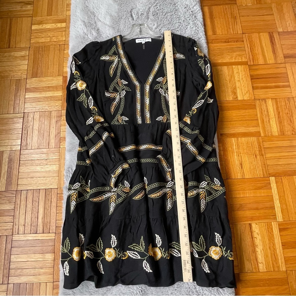 HALE BOB crepe dress black Size Medium - Picture 10 of 12